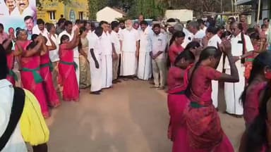 நிலக்கோட்டை: புதுச்சத்திரம் உள்ளிட்ட ஊராட்சிகளில் முடிவுற்ற திட்டப்பணிகளை அமைச்சர் பொதுமக்கள் பயன்பாட்டிற்கு திறந்து வைத்தார்