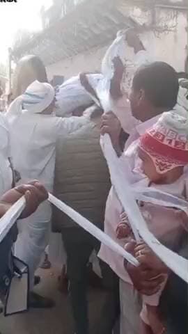 बानसूर: रामपुर के चुहड सिद्ध बाबा की शोभा यात्रा निकाली गई