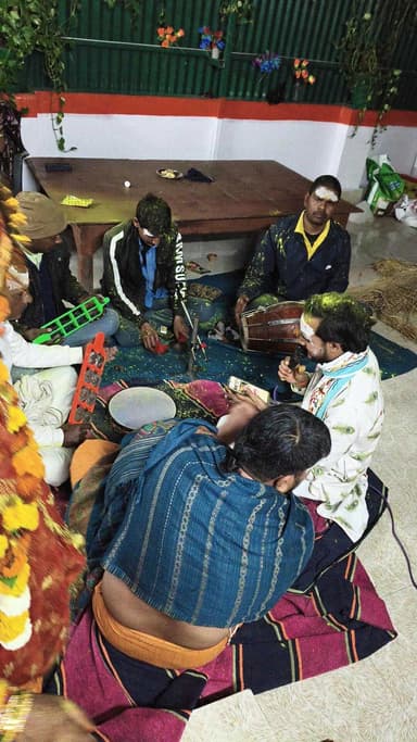 Aaj rajgir me shiv vivah or holi ke karykram###@@