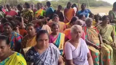 గచ్చకాయలపొరలో మత్స్యకారుల దీక్ష, మొగ పూడిక తీయాలని డిమాండ్