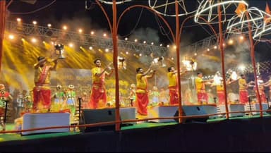 ಕುರುಗೊಡು: ಕುರುಗೋಡು ಉತ್ಸವ ಪ್ರಯುಕ್ತ:ಶಿವಬಸವ ಆರತಿಯ ಮೂಲಕ ದೈವಿಕ ದರ್ಶನ ಕಾರ್ಯಕ್ರಮ