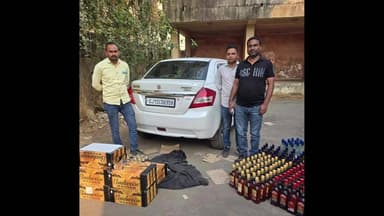 કપરાડા: પોલીસની ટીમે કાકડ કોપર નિકુળ ફળિયા પાસેથી સ્વીફ્ટ ડિઝાયર કારમાં લઈ જવાતો 3,42,000 નો દારૂનો જથ્થો ઝડપી પાડ્યો