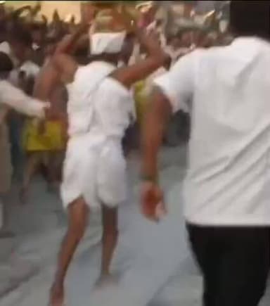 ಕನಕಪುರ: ಅದ್ದೂರಿಯಾಗಿ ಜರುಗಿದ ಕಬ್ಬಾಳಿನ ಕಬ್ಬಾಳಮ್ಮ ತಾಯಿಯ ಕೊಂಡೋತ್ಸವ