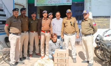 बहोरीबंद: ऑपरेशन शिकंजा: बाकल पुलिस की बड़ी कार्रवाई, 350 पाव देशी शराब जब्त, आरोपी गिरफ्तार