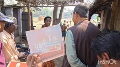 হিলি: হিলিতে বিধায় অশোক লাহিড়ীর গৃহ সম্পর্ক অভিযান ও সাংগঠনিক বৈঠক