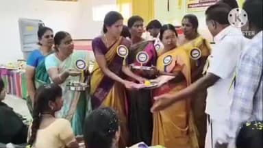 தாளவாடி: பேருந்து நிலையம் பகுதியில் உள்ள தனியார் திருமண மண்டபத்தில் சமுதாய வளைகாப்பு நிகழ்ச்சி நடைபெற்றது