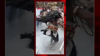 अघोरियों की प्रस्तुति बनी आकर्षण का केंद्र #ytshorts #shortsviral #mahadev #ytviral