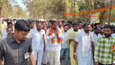 ధర్మపురి: సాంబశివ నాగేశ్వర ఆలయంలో స్వామివారిని దర్శించుకొని ప్రత్యేక పూజలు చేసిన మంత్రి లక్ష్మణ్ కుమార్