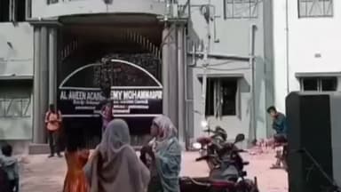 নওদা: নওদা ব্লকের মহম্মদপুর আলামিন মিশনে ভয়াবহু আগুন