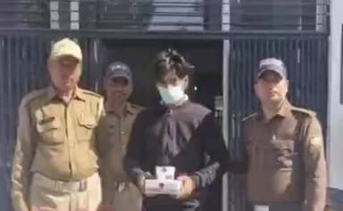 भगवानपुर: अमानत गढ़ के पास पुलिस ने नशे के एक तस्कर को किया गिरफ्तार, स्मैक की गई बरामद