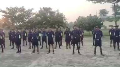 मेसकौर: कौशल विकास केंद्र में एसआईएस भर्ती शिविर, पांच युवकों का हुआ चयन