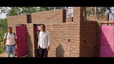 ગરબાડા: SBMG હેઠળ ગરબાડાના નાંદવા ગ્રામ પંચાયત માં સામૂહિક શૌચાલય ચાલુ કામ વિઝિટ કરવામાં આવી