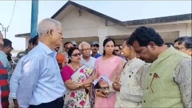 কালনা ১: কালনার মহিষমর্দিনী ঘাট সংস্কার-সংরক্ষণে প্রশাসনিক পরিদর্শন