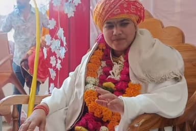 उदयपुरा: ग्राम चौरास में श्री रुद्र महायज्ञ व श्रीराम कथा के आयोजन में पहुंचे पूर्व मंत्री ठाकुर रामपाल सिंह राजपूत