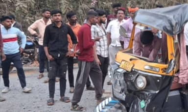 ಶಿರಸಿ: ಹುಡೈಲಕೊಪ್ಪ ಬಳಿ ಬಸ್ ಹಾಗು ಆಟೋ ನಡುವೆ ಡಿಕ್ಕಿ, ಆಟೋ ಚಾಲಕನಿಗೆ ಗಾಯ