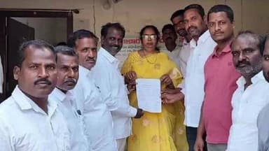 భిక్కనూర్: కెమికల్ ఫ్యాక్టరీ పనులు తక్షణమే నిలిపివేయాలి, ఎమ్మార్వో కు వినతి పత్రం, పెద్దమల్లారెడ్డి గ్రామ సర్పంచ్ కోడూరి సాయగౌడ్