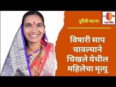 विषारी साप चावल्याने चिखले येथील महिलेचा मृत्यू