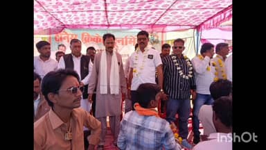 ग्यारसपुर: ग्यारसपुर के खिरिया जागीर में जनप्रतिनिधियों और कार्यकर्ताओं के बीच क्रिकेट फाइनल आयोजित