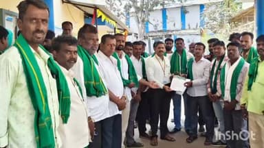 ಬಂಗಾರಪೇಟೆ: ಬೇಸಿಗೆ ಆರಂಭ ಹಿನ್ನೆಲೆ ರೈತರಿಗೆ ಸಮರ್ಪಕ ವಿದ್ಯುತ್ ಒದಗಿಸುವಂತೆ ರೈತ ಸಂಘದಿಂದ ಪಟ್ಟಣದಲ್ಲಿ ಮನವಿ