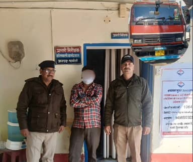 कर्णप्रयाग: शराब के नशे में 'मौत का ट्रक' दौड़ा रहे चालक की पुलिस ने निकाली सारी हेकड़ी