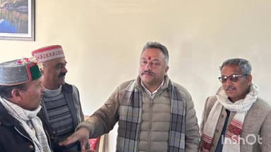 कोटखाई: मंगत राम ने भाजपा छोड़कर कांग्रेस पार्टी में शामिल हुए, जुब्बल कोटखाई के विधायक एवं शिक्षा मंत्री से की मुलाकात