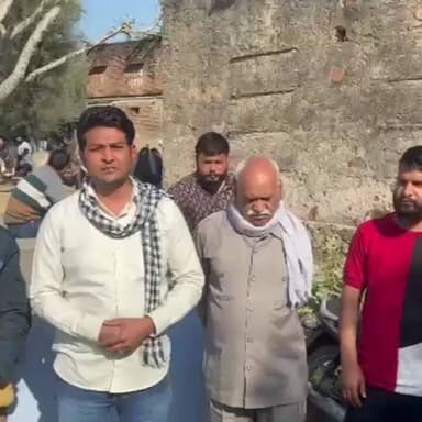 राजगढ़: राजगढ़ के धमरेड निवासी गंगाराम योगी का शव साउथ अफ्रीका से गांव पहुंचा, शव को दफनाया गया