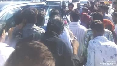 नारायणपुर: कोटपूतली में पूर्व कैबिनेट मंत्री शकुंत रावत का स्वागत किया गया