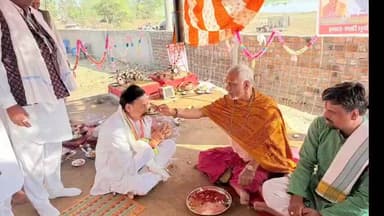 खुजनेर: गणेशपुरा गांव में आयोजित यज्ञ कार्यक्रम का समापन हुआ