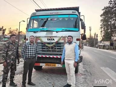 जरीडीह: बालीडीह टॉल के पास वाहन जांच में अवैध स्टोन चिप्स उत्खनन करते 1 हाईवा पकड़ा गया