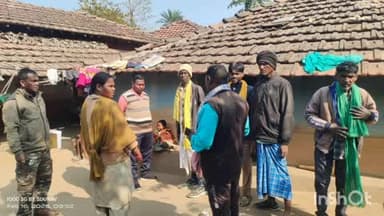 अमड़ापाड़ा: आमडा़पारा: पति ने लोहे के हथियार से सिर पर वार कर पत्नी की हत्या की