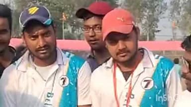 पतरघट: सहरसा के सियाराम स्टेडियम में कपसिया ने सोनवर्षा को 90 रनों से हराकर फाइनल ट्रॉफी जीती