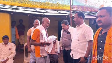 तोकापाल: ग्राम मांडवा में दशगात्र कार्यक्रम में विधायक विनायक गोयल ने शोक संतप्त परिवार को ढांढस बंधाया