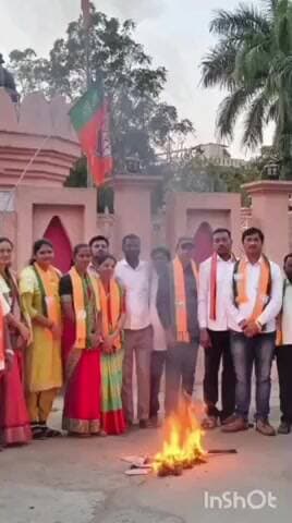 पवनी: छत्रपती शिवरायांबद्दल अवमानकारक वक्तव्य; पवनीत भाजपातर्फे हर्षवर्धन सपकाळ यांचा तीव्र निषेध