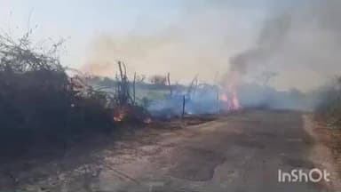 रूपनगर: रूपनगढ़ के त्योद रोड क्षेत्र में अज्ञात कारण से लगी आग, कुछ ही देर में विकराल रूप धारण कर मचाई अफरा-तफरी