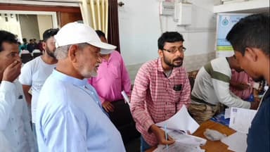 ভাতার: ভাতার ব্লক অফিসে যুব সাথীর ক্যাম পরিদর্শন করলেন ভাতার বিধানসভার বিধায়ক মানগোবিন্দ অধিকারী