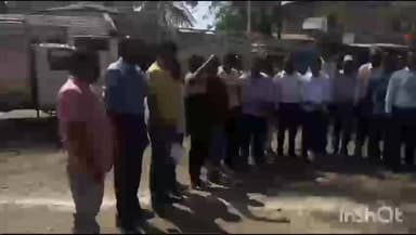 आठनेर: नगर के अम्बेडकर चौक के कायाकल्प के लिए विधायक ने दिए पांच लाख रुपये, जनप्रतिनिधियों ने किया भूमिपूजन