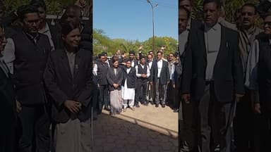 तीन सूत्रीय मांगों को लेकर अभिभाषक संघ ने मुख्यमंत्री के नाम सौंपा ज्ञापन #ashoknagar