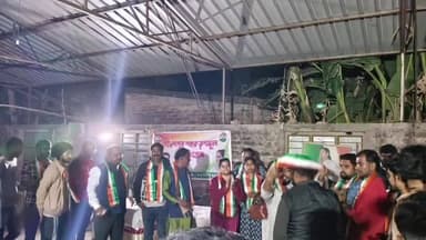 কল্যাণী: গয়েশপুর শহর তৃণমূল যুব কংগ্রেসের টাউন কমিটির সকল পদাধিকারীদের সম্বর্ধনা জ্ঞাপন