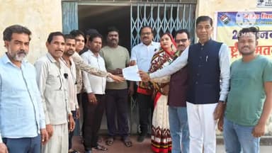 बलौदा: बलौदा के ब्लॉक कांग्रेस कमेटी के अध्यक्ष ने कार्यकर्ताओं के साथ तहसीलदार से मतदाताओं के नाम विलोपित न करने की मांग की