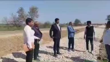 लालगंज: बाणसागर नहर के मुख्य अभियंता ने किया स्थलीय निरीक्षण, निर्माणाधीन सड़क, भूमि सीमांकन और नहर संचालन का लिया जायजा
