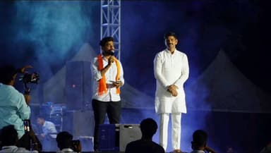 ಕುರುಗೊಡು: ಕುರುಗೋಡು ಉತ್ಸವ: ಮಾಲು ನಿಪ್ಪನಾಳ್, ಬಾಳು ಬೆಳಗುಂದಿ ಜಾನಪದ ಗಾಯನಕ್ಕೆ ಕುಣಿದು ಕುಪ್ಪಳಿಸಿದ ಜನತೆ