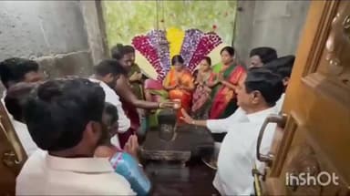 పర్వతగిరి: పర్వతగిరి లోని పర్వతాల శివాలయంలో కేసీఆర్ జన్మదిన సందర్భంగా ప్రత్యేక పూజలు నిర్వహించిన మాజీ మంత్రి