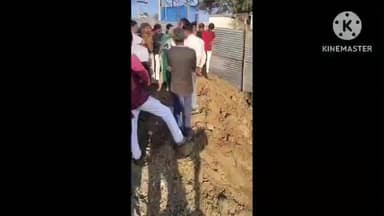 चेनारी: ग्रामीणों ने अस्पताल निर्माण कार्य को रोका