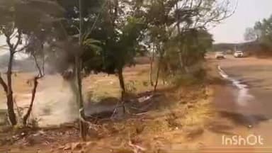 నవాబ్పేట: నవాబ్ పేట్ మండలం పులిమామిడి గేటు వద్ద వృధాగా పోతున్న మిషన్ భగీరథ నీరు