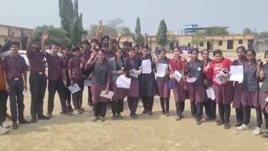 घट्टिया: पानबिहार में मध्य प्रदेश कक्षा दसवीं बोर्ड परीक्षा शांतिपूर्ण ढंग से संपन्न