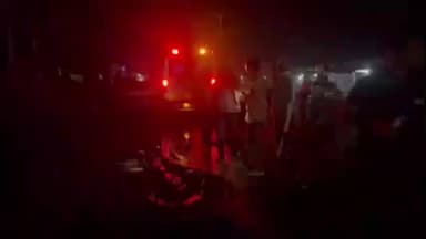 ભિલોડા: ભિલોડા-ઈડર હાઈવે પર પાણી ભરાતા ખાડામાં બાઈક પટકાઈ: દંપતિ ઘાયલ, તંત્ર સામે રોષ