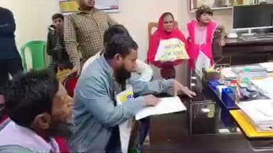 বেলডাঙা ১: বেলডাঙ্গা ব্লক প্রতিবন্ধী সম্মেলনের পক্ষ থেকে একাধিক দাবি নিয়ে বেলডাঙ্গা ব্লক উন্নয়ন আধিকারিক কে ডেপুটেশন প্রদান।