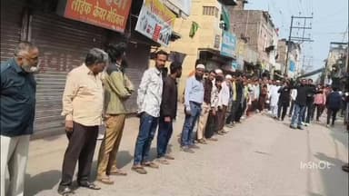 हातोद: चंदन नगर में ₹25 करोड़ की लिंक रोड पर बवाल, काले झंडों के साथ रहवासियों का प्रदर्शन