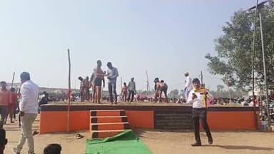 गोड्डा:मधुरा से दंगल कुश्ती का दूसरा दिन live.