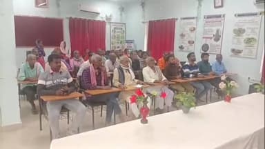 मझौलिया: कृषि विज्ञान केंद्र, माधोपुर में ‘भारत विस्तार’ का लाइव प्रसारण, 76 किसानों को मिला लाभ